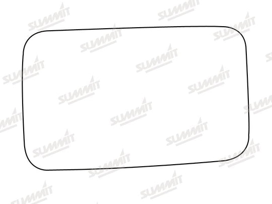 Summit Stick-On Standard Mirror Glass fits Fiat Regata LHS RHS - Summit - My Roof Bars