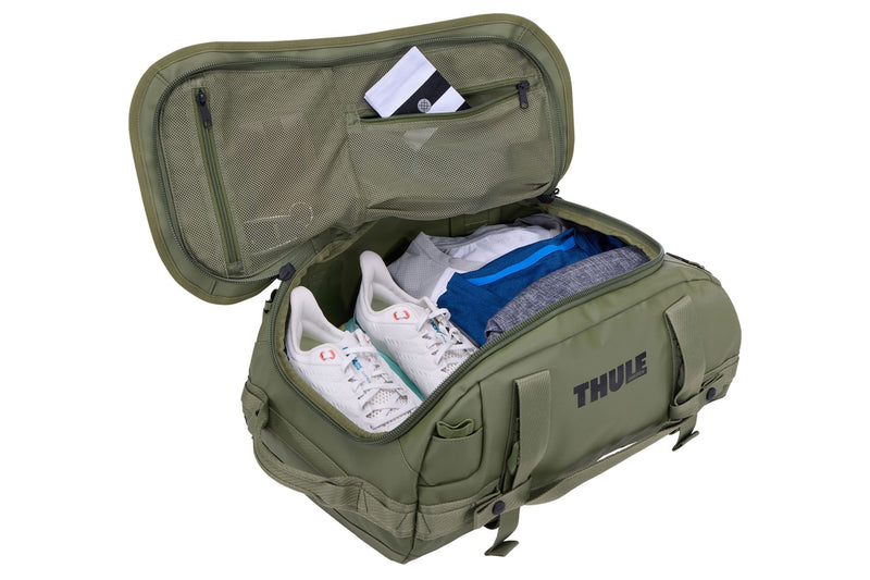 Thule Chasm 30L duffel bag olivine green