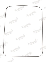 Summit Stick-On Commercial Mirror Glass fits Vauxhall Movano Renault Trafic RHS LHS - Summit - My Roof Bars