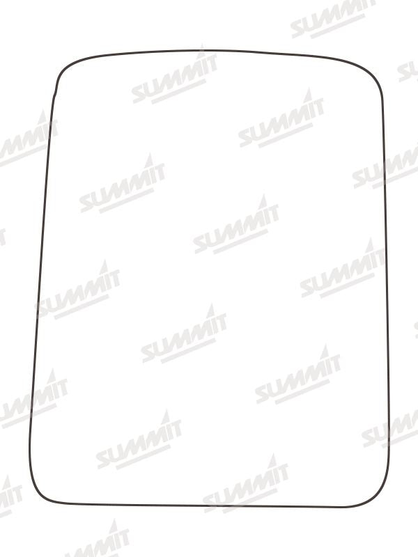 Summit Stick-On Commercial Mirror Glass fits Vauxhall Movano Renault Trafic RHS LHS - Summit - My Roof Bars