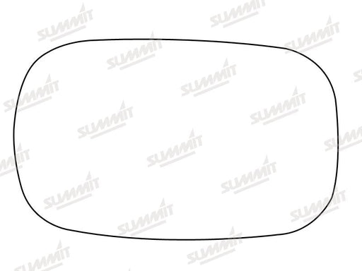 Summit Non-Heated Base Plate With Commercial Mirror Glass fits Fiat Dobl?? 01 on LHS RHS - Summit - My Roof Bars
