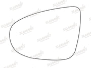 Summit Stick-On Standard Mirror Glass fits VW Golf 08 on LHS - Summit - My Roof Bars