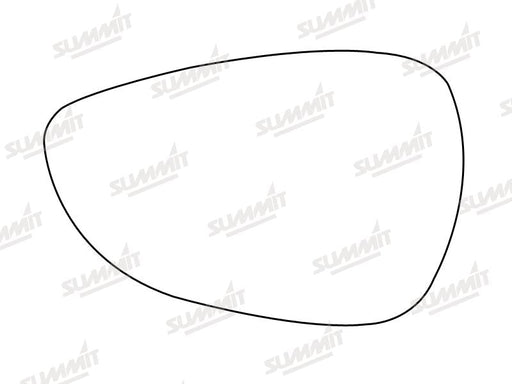 Summit Heated Base Plate With Standard Mirror Glass fits Ford Fiesta 09 on LHS - Summit - My Roof Bars