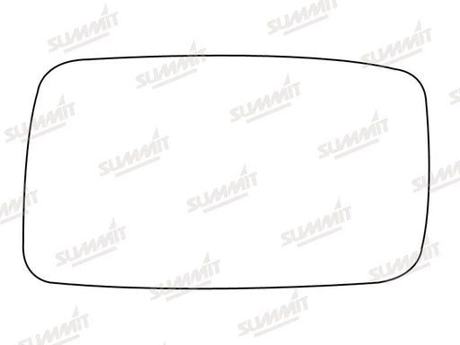 Summit Stick-On Standard Mirror Glass fits VW Golf Mk3 Seat Cordoba LHS - Summit - My Roof Bars