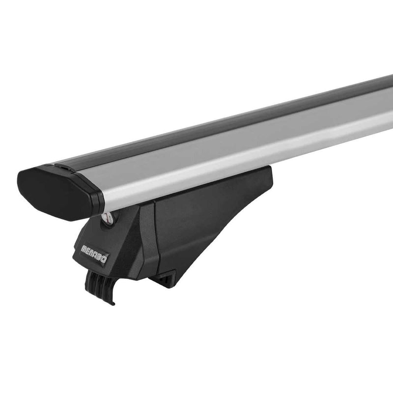 Menabo Leopard Silver Duo Rail Roof Bars (75g Max.) - Menabo - My Roof Bars
