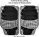 4 PCS Car Mats Rubber & Carpet Black Universal Fit Heavy Duty Non Slip - Sakura - My Roof Bars