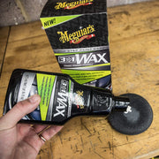 2x Meguiar's G191016EU 3-in-1 Wax Clean Polish Protect 473ml - Meguiar's - My Roof Bars