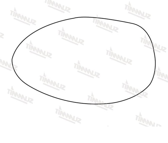 Summit Stick-On Aspheric Mirror Glass fits Alfa 147 RHS - Summit - My Roof Bars