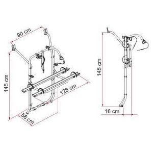 Fiamma Carry-Bike Vw T5 02096-17- - Fiamma - My Roof Bars