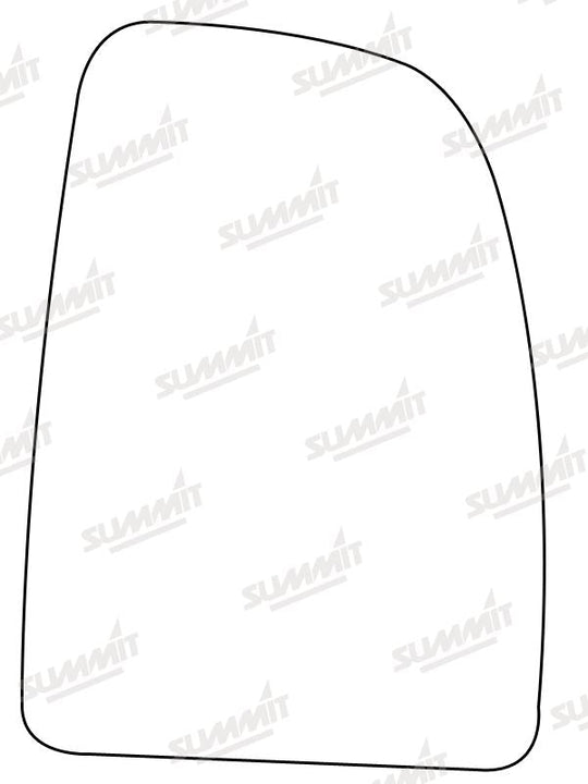 Summit Stick-On Commercial Mirror Glass fits Citroen Jumper, Fiat Ducato, Peugeot Boxer RHS - Summit - My Roof Bars
