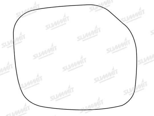 Summit Stick-On Standard Mirror Glass fits Citroen Berlingo 98 on LHS - Summit - My Roof Bars