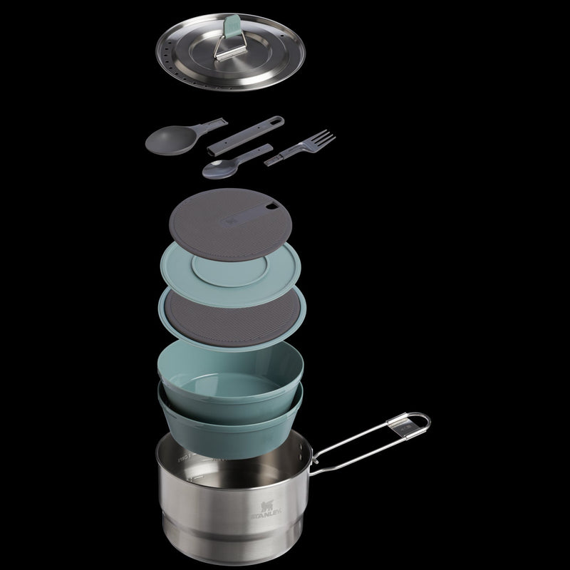 Stanley Wildfare Go Two Bowl Cookset Shale/Charcoal - Stanley - My Roof Bars