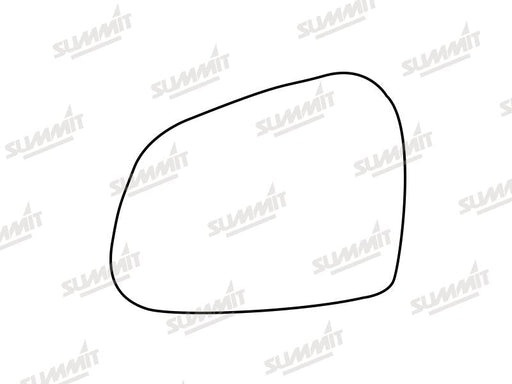 Summit Base Plate With Standard Mirror Glass fits Hyundai i10 13 on LHS - Summit - My Roof Bars