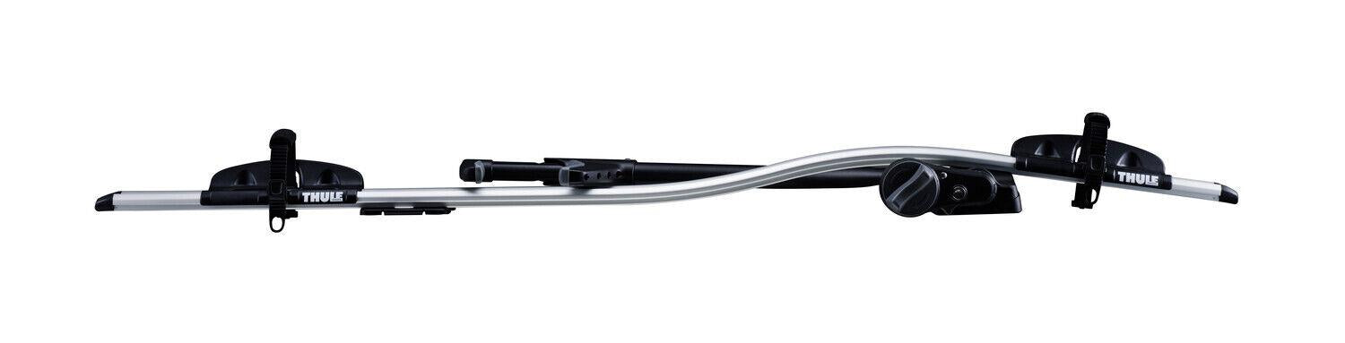 2x Thule ProRide 591 Bike Carrier Rack Roof Bar Mounted Aluminium - Thule - My Roof Bars
