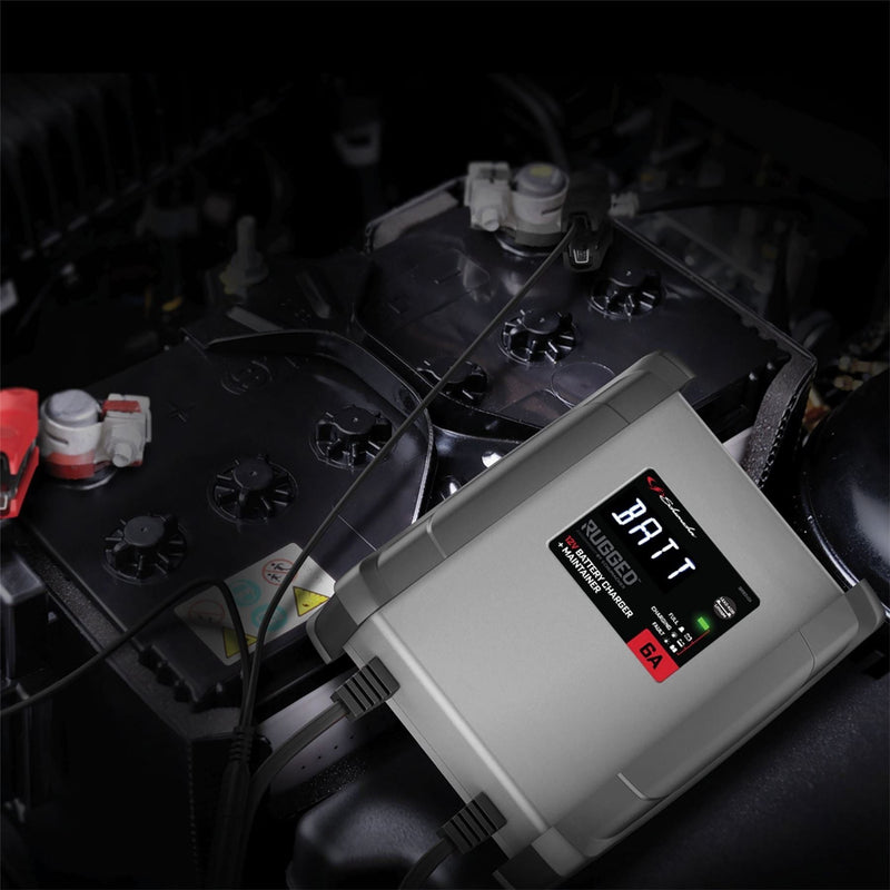 Draper Schumacher SPX459 Rugged 12V Battery Charger and Maintainer, 6A - Draper - My Roof Bars