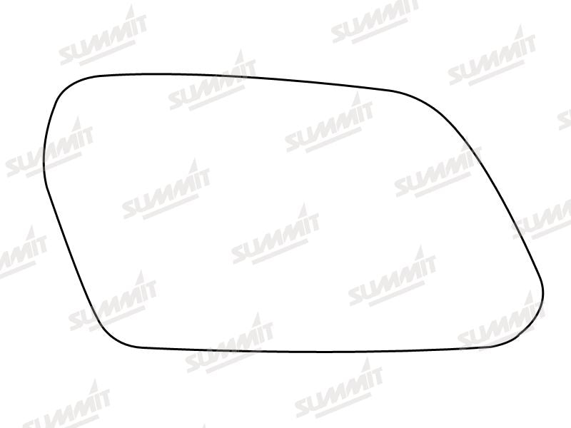 Summit Stick-On Standard Mirror Glass fits Ford Mondeo RHS - Summit - My Roof Bars
