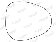 Summit Stick-On Standard Mirror Glass fits Lancia Ypsilon 10 on RHS - Summit - My Roof Bars