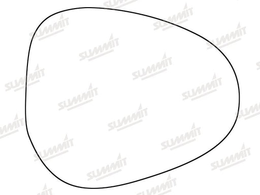 Summit Stick-On Standard Mirror Glass fits Lancia Ypsilon 10 on RHS - Summit - My Roof Bars