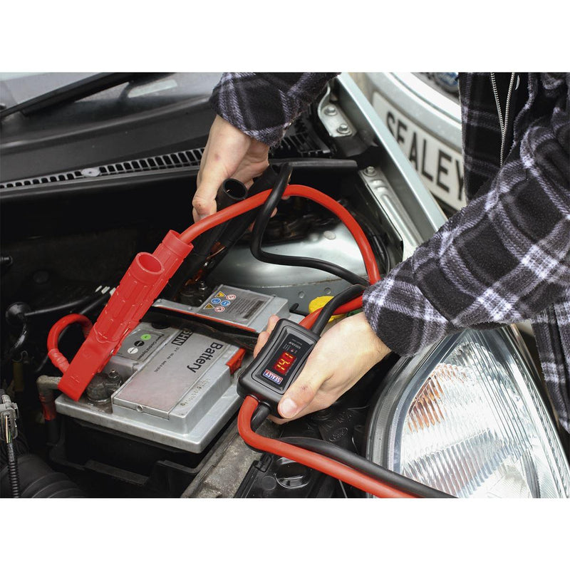 Sealey Booster Cables 25mmï x 3.5m 600A with Electronics Protection BC25635SR - Sealey - My Roof Bars