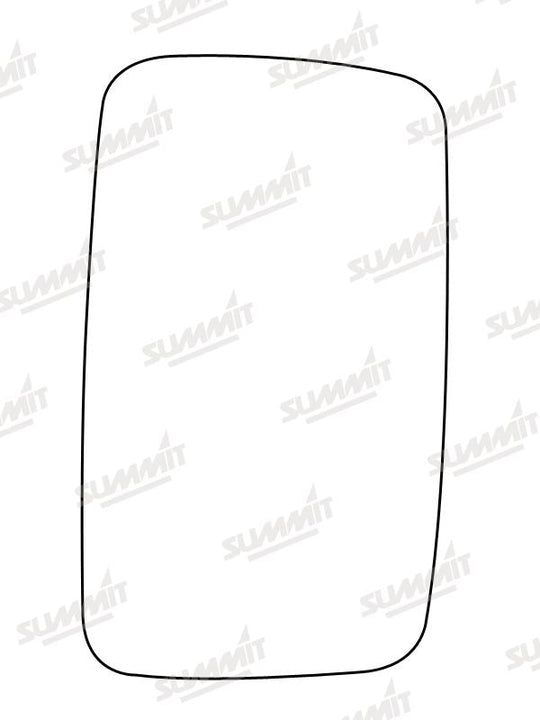 Summit Non-Heated Base Plate With Commercial Mirror Glass fits Mercedes Sprinter Van 95 to 00 LHS - Summit - My Roof Bars