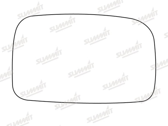 Summit Stick-On Aspheric Mirror Glass fits VW Polo 96 on RHS - Summit - My Roof Bars