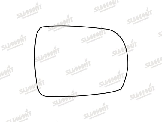 Summit Stick-On Standard Mirror Glass fits Ford Edge 14 to 17 RHS - Summit - My Roof Bars