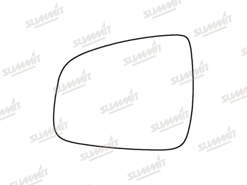 Summit Heated Base Plate With Standard Mirror Glass fits Dacia Duster 14 on LHS - Summit - My Roof Bars