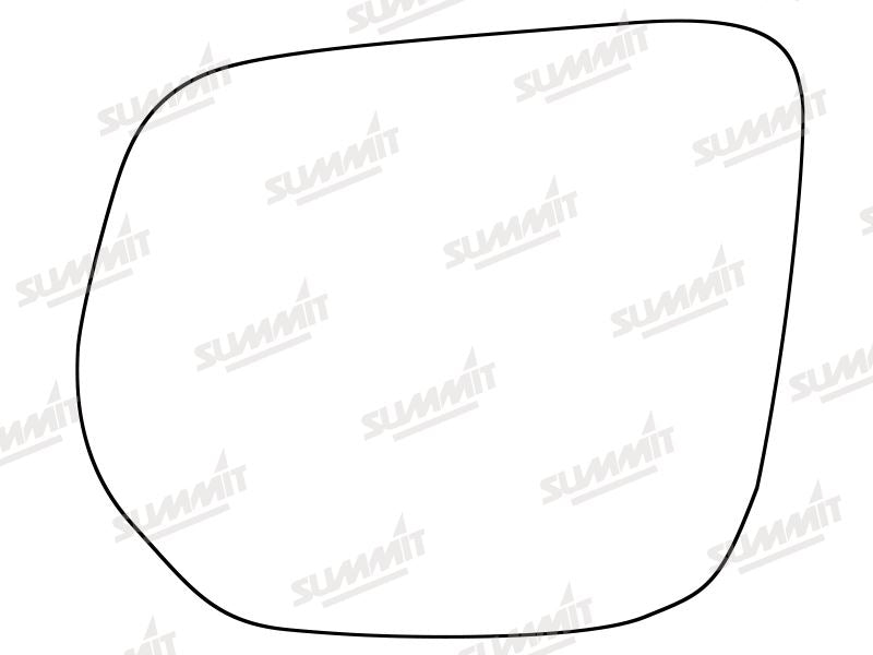 Summit Stick-On Standard Mirror Glass fits Isuzu D-Max 12 on LHS - Summit - My Roof Bars