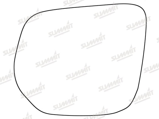 Summit Stick-On Standard Mirror Glass fits Isuzu D-Max 12 on LHS - Summit - My Roof Bars