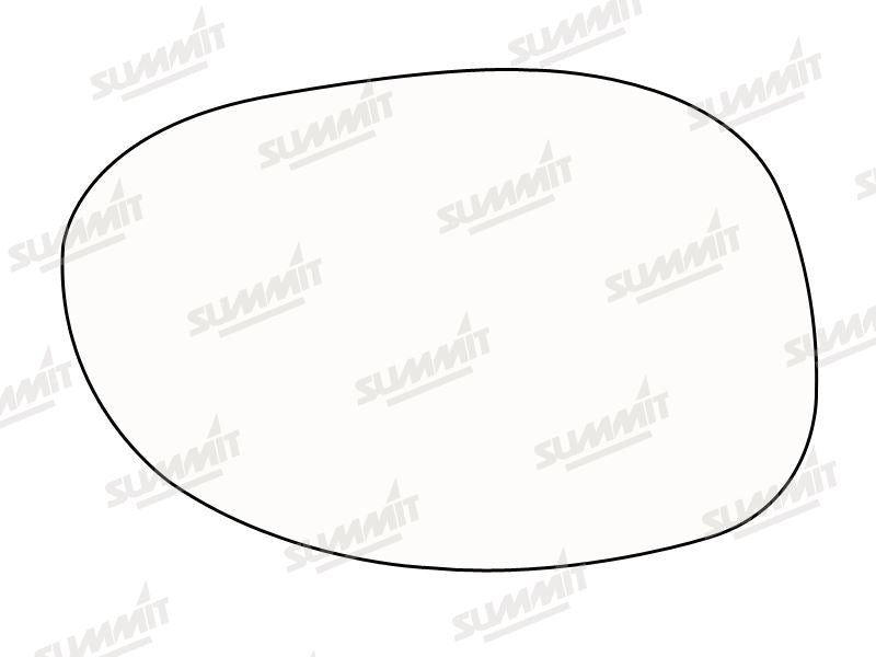 Summit Stick-On Standard Mirror Glass fits PT Cruiser RHS - Summit - My Roof Bars