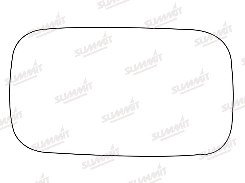 Summit Stick-On Standard Mirror Glass fits Volvo V50 04 to 12 LHS - Summit - My Roof Bars