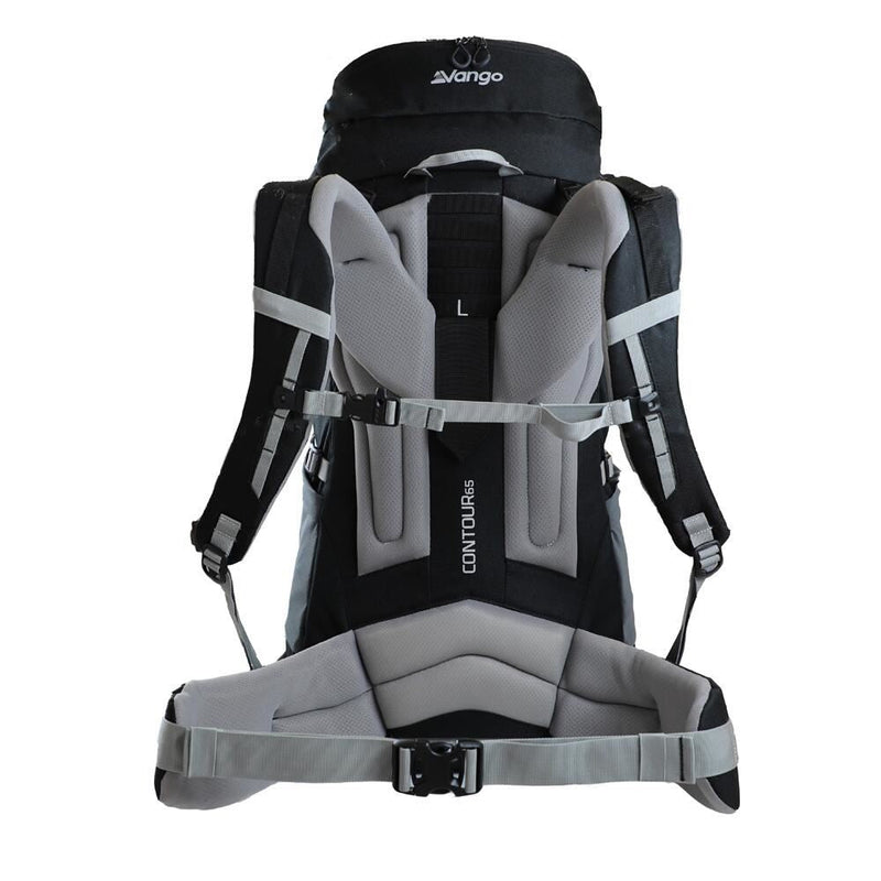 Vango Contour 65 Black Rucksack Backpack
