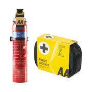 AA First Aid Kit & 600g Fire Extinguisher Ideal Cars Home Office Taxi Caravan - AA - My Roof Bars