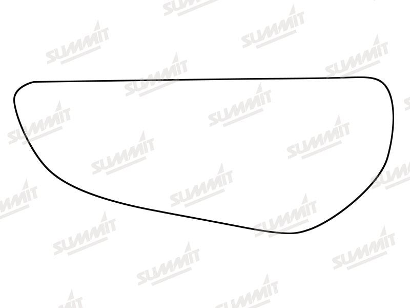 Summit Stick-On Commercial Lower Blind-Spot Mirror Glass fits Ford Connect LHS - Summit - My Roof Bars