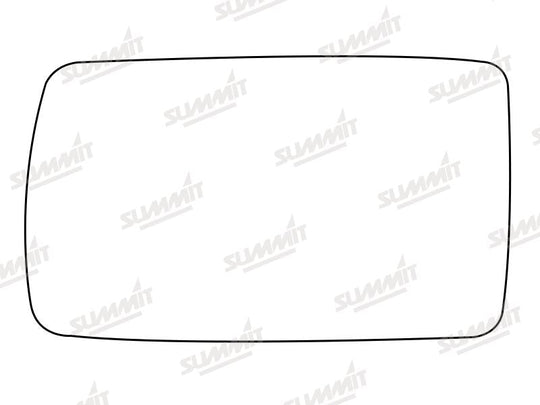 Summit Stick-On Anti Dazzle Mirror Glass fits Alfa 155 LHS - Summit - My Roof Bars