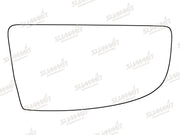 Summit Non-Heated Base Plate With Lower Blind-Spot Mirror Glass fits Ford Transit 14 to 16 RHS - Summit - My Roof Bars