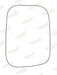 Summit Stick-On Commercial Mirror Glass fits Nissan Urvan RHS 79 to 95 - Summit - My Roof Bars