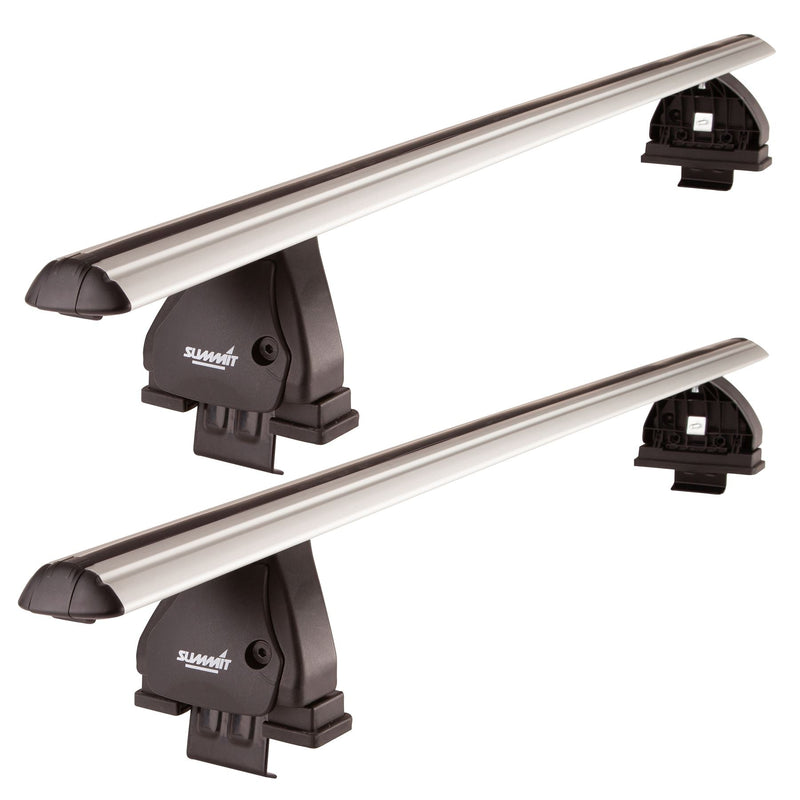 Summit Premium Roof Tent Compatible Aluminium Multi-Fit Roof Bar System SURT-076 1.3m Std Foot