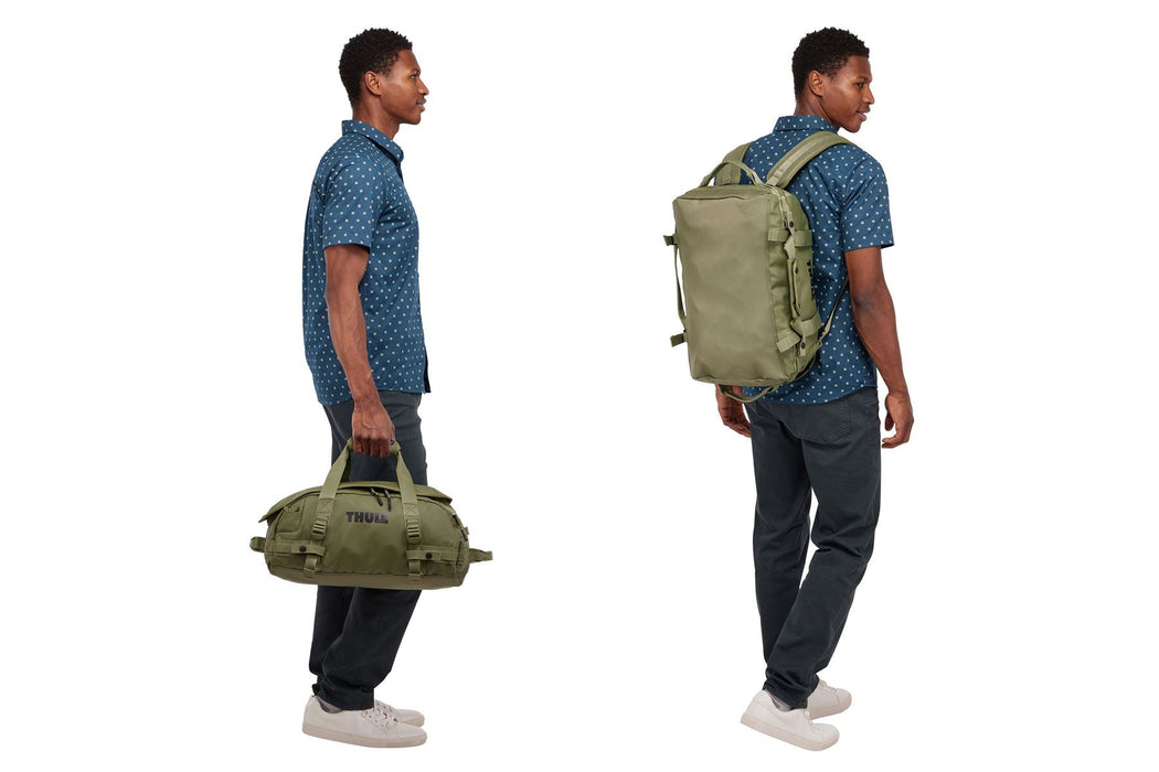 Thule Chasm 30L duffel bag olivine green - Thule - My Roof Bars
