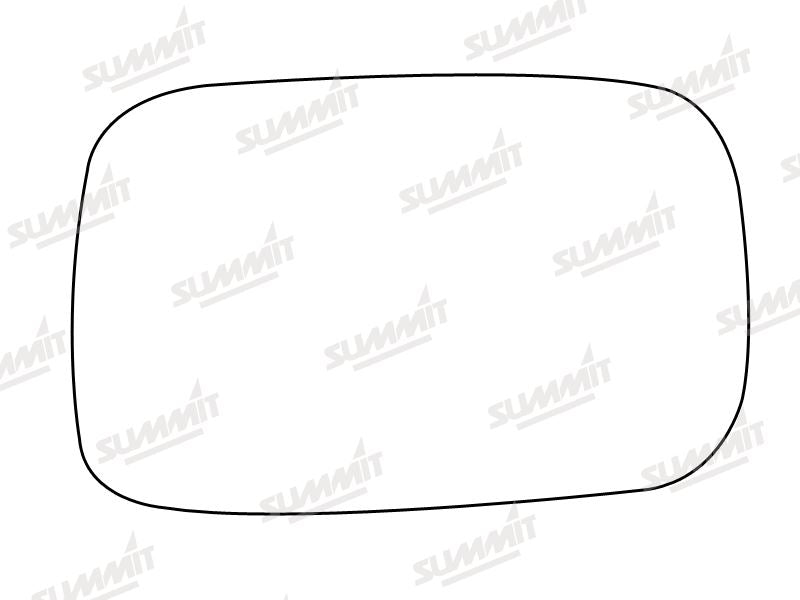 Summit Stick-On Standard Mirror Glass fits Ford Fiesta RHS - Summit - My Roof Bars