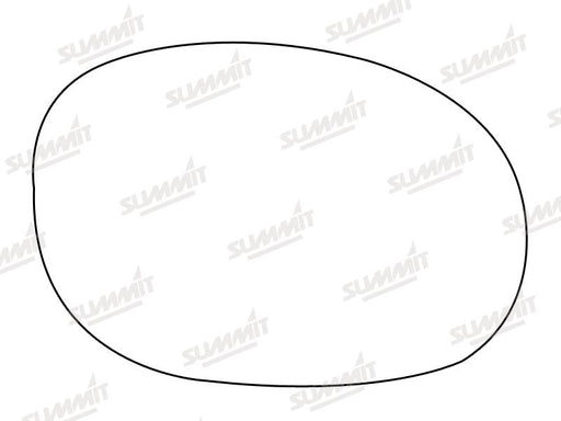 Summit Heated Base Plate With Standard Mirror Glass fits Peugeot 206 RHS - Summit - My Roof Bars