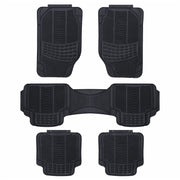 5 Piece MPV Heavy Duty Rubber Non Slip Car Mats Set Universal Fit - UKB4C - My Roof Bars