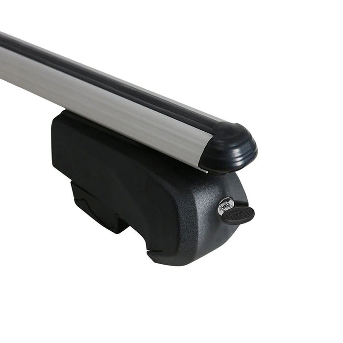 Roof Bars Rack Silver Locking fits Hyundai Palisade 2020- - Omtec - My Roof Bars