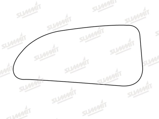 Summit Stick-On Commercial Lower Blind-Spot Mirror Glass fits Nissan Interstar, Renault Master, Vauxhall Movano RHS - Summit - My Roof Bars