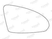 Summit Stick-On Aspheric Mirror Glass fits Nissan Primera 02 on RHS - Summit - My Roof Bars