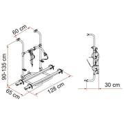 Fiamma Carry-Bike Pro for Hymer/Dethleffs (02093A64B) - Fiamma - My Roof Bars