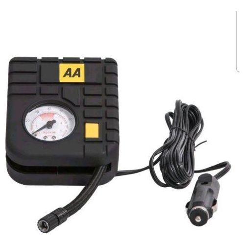 AA 12v Car Motorcycle Motor Bike Mini Tyre Air Compressor Inflator + Sealant - Streetwize - My Roof Bars