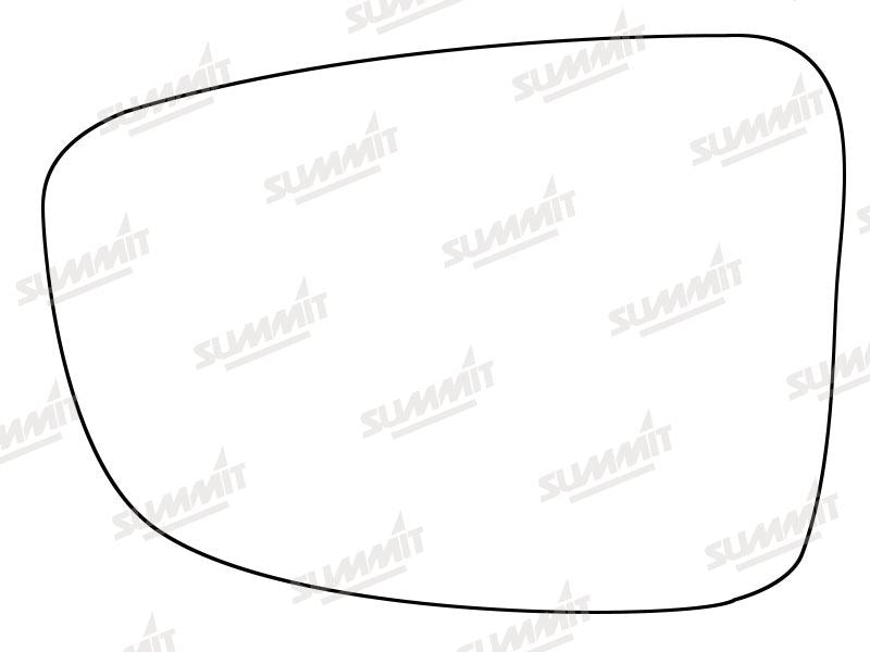 Summit Stick-On Standard Mirror Glass fits Mazda 3 14 on LHS - Summit - My Roof Bars