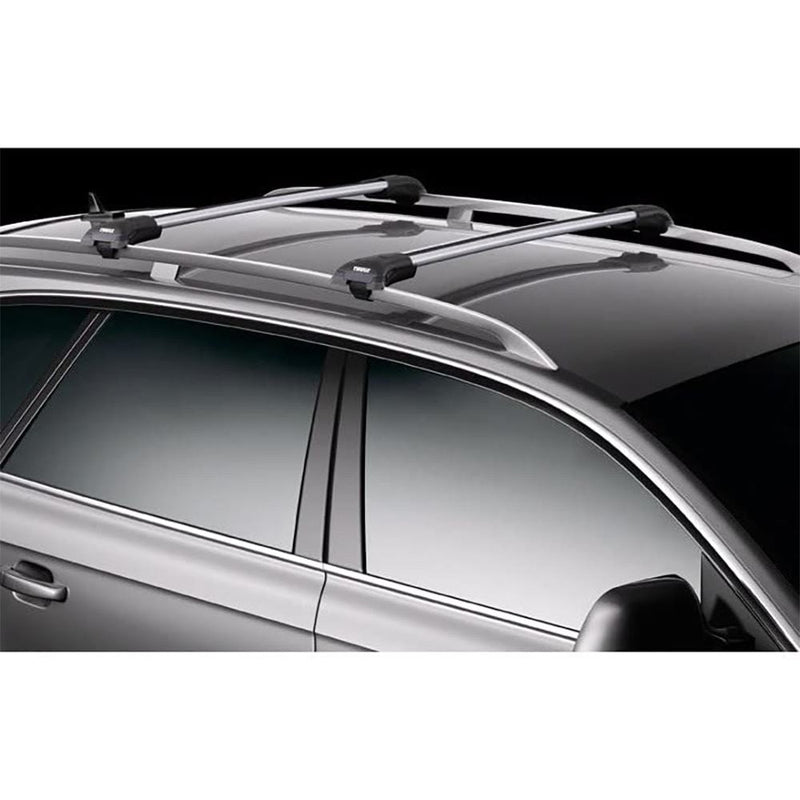 Thule WingBar Edge Roof Bars Aluminum fits Renault Duster 2024- 5 doors with Raised Rails - Thule - My Roof Bars