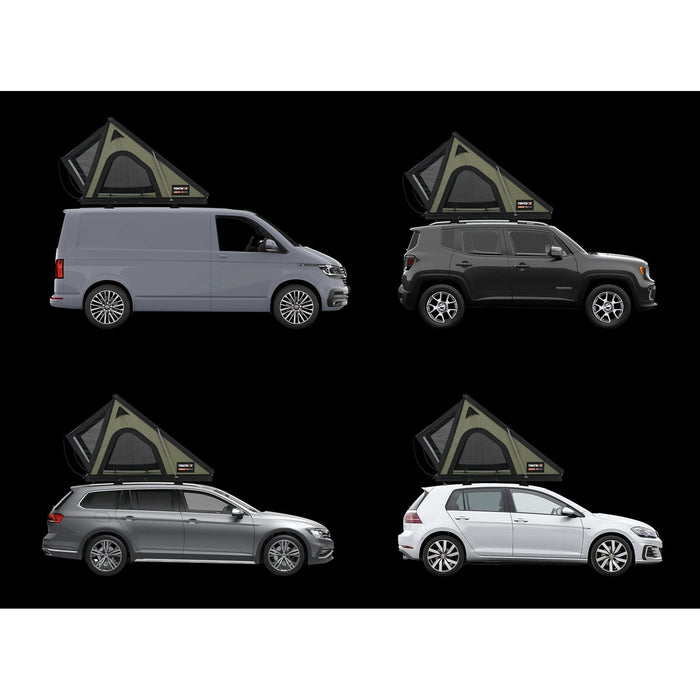 TentBox Cargo 2.0 (Forest Green) 2 Person Roof Tent - TENTBOX - My Roof Bars